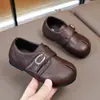 Zapatos de Cuero para Niñas Estilo Coreano Nuevo Otoño 2026, Zapatos Casuales de Suela Suave para Niñas Pequeñas, Mocasines Versátiles para Niños Pequeños