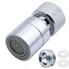 Brazo Robótico de Cocina Extensor de Grifo Universal Aireador de Grifo Antisalpicaduras Brazo Basculante Universal Giratorio 1080 Grados