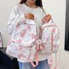 Mochila juvenil Sizzy en stock, mochila para estudiantes de secundaria, mochila para hombres y mujeres, pequeña bolsa de nailon fresca