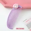 Peine de Garra Lindo de Dibujos Animados Mini Portátil Peine para el Cabello Estudiante Chica Flequillo Peine de Media Luna Peine para el Cabello