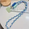 Bandolera Minimalista Color Caramelo Correa para Teléfono de Moda Correa para el Cuello Correa para Cámara Anticaída