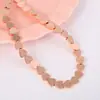 Piedra de hiel negra no magnética corazón de melocotón chapado en agua cuentas pulsera collar materiales semiacabados comercio electrónico transfronterizo directo
