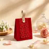 Caja de dulces para boda 2026 nuevo modelo estilo chino caja de embalaje de bolsa de dulces de alta gama caja de regalo de dulces para boda y compromiso