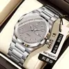 Marca Binbang Lujo Nuevo Moda Masculina Reloj Impermeable Luminoso de Cuarzo Pulsera Comercio Exterior Transfronterizo Venta Caliente Mayorista