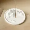 Suporte de Incenso de Gesso Milhas de Montanhas e Rios Fabricado na Fábrica, Incensário de Alta Qualidade para Interior para Agarwood e Sândalo, Decoração para Casa