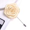 Accesorios para Traje Flor Roja Grande Azul Boda Fiesta de Boda Carme Rosa Broche Ramillete Transfronterizo para Hombres y Mujeres
