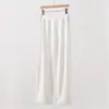 Calça de Linho Reta Versátil para Mulheres, Estilo Verão Novo, Estilo Old Money, Solta, Leve, Respirável, Estilo Preguiçoso, Calça Wide Leg