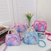 2024 Nueva Bolsa de Hombro de Hielo y Nieve para Niños Moda Princesita Versátil para Salir Moderna Bolsa Cruzada de Mano Aisha Lote