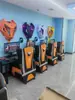 Cafetería Hotel de E-Sports Chasis Refrigerado por Aire Montado en Pared con Forma Especial Chasis con Salón Luminoso de Celebridad de Internet Refrigeración de Red en la Parte Superior