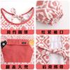 Delantal de Cocina de Lona con Mangas Largas Ropa de Trabajo Anti-Manchas para Catering Uso al Revés Bata Delantal para el Hogar Hombres y Mujeres