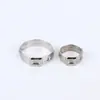 Abrazadera de Acero Inoxidable 304 de Oreja Única Sin Escalonar Mini Reforzada Simple Tipo O para Manguera Abrazadera para Tubería de Aceite