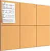 Amazon Tablero de Fieltro Tablero Aislante Acústico Tablero Absorbente de Sonido Tablero de Anuncios para Jardín de Infancia Tablero de Mensajes Pared de Fondo Tablero Autoadhesivo Reductor de Ruido