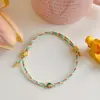 Pulsera de Cuerda Colorida para Rezos Diarios Rosa 2025 Nueva Pulsera Tejida a Mano Joyería para Mujeres Adultas Cuerda de Mano Regalo Lindo