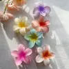 YHJ Clip de flor de huevo transfronterizo europeo y americano pasador de pelo de flor colorida retro pinza de tiburón para recogido en la parte posterior de la cabeza pinza para el pelo femenina