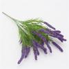 Spot Mayoreo 7 Puntas Lavanda Simulada Espuma Lavanda Flores Falsas Flores de Plástico Decoración de Boda Flores de Espuma