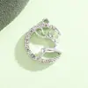 Pingente Cervo Lunar Acessórios de Alce Pingente Joias Simples de Liga de Diamante Acessórios Pulseira DIY Material para Roupas
