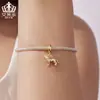 Colgante Original León Dominante Aifulu Plata de Ley S925 Accesorios para Joyería Animales con Cuentas DIY Accesorios Venta al por Mayor