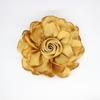 Broche de Rosa de Cetim Francês Estilo Chinês Tecido de Cetim de Alta Qualidade Corsage Clipe Lateral Foto de Praia Grampo de Cabelo