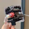 Gomas para el pelo de niños, nuevo estilo 2026, con diseño de lazo, bandas elásticas para el pelo para niñas, suaves con el pelo, alta elasticidad, círculos para coleta, accesorios para el pelo
