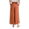 Pantalones Falda Sueltos de Seda de Cobre Amoniacal Pesada Novedad Primavera y Verano 2024 Pantalones Cortos Pantalones Casuales de Pierna Ancha Sueltos Talla Grande