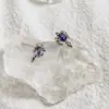 Amor de Luz e Noite Charlie Su Coração de Leão Invasão da Cidade Mesmo Estilo Brincos Masculinos e Femininos Design de Nicho Brincos Elegantes da Moda