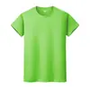 Camiseta 100% Algodão com Logo Personalizado, Gola Redonda Elegante de Manga Curta para Trabalho, Camisetas Culturais para Publicidade em Grupo, Roupas de Trabalho, Bordado e Estampagem