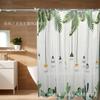 Cortina de ducha de baño PEVA nueva transfronteriza personalizable impermeable a prueba de moho fabricantes de cortinas divisorias de baño al por mayor