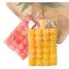 Bolsa Desechable para Cubitos de Hielo Comestible Auto-Sellante Bolsa de Hielo de Maracuyá Engrosada Molde para Cubitos de Hielo Hielo Triturado a Mano
