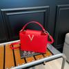 Estilo Nuevo de Verano 2026 Moda Tendencia Casual Chic Personalidad Textura Bolso de Hombro Único Cruzado Bolso Cuadrado Pequeño Simple