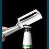 Faca Multifuncional para Descascar, Ferramenta de Aço Inoxidável para Descascar e Fatiar, Ferramenta de Cozinha para Frutas, Faca de Cana-de-Açúcar Aço Integral Dois em Um