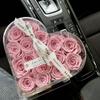 AMOR MEU ROSA flor eterna ROSA AMOR batimento cardíaco Dia dos Namorados Presente de Natal entrega única frete grátis
