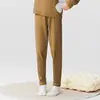 Leggings de Color Sólido Estilo Coreano Nuevos para Otoño e Invierno, Pantalones Ajustados Elásticos de Algodón para Niños Mayores, Pantalones para Niñas