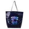 Bolsas de Tecido Não Tecido Rept Lixin, Sacolas Personalizadas para Embalagem de Takeaway e Catering, Sacolas de Tote para Lojas de Mingau, Logo Personalizável