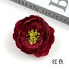 Simulado Estilo Europeu Pequenas Flores Peônia Decoração de Casamento Cabeça de Flor diy Hairpin Flower Garland Pequeno Fresco Headwear Atacado Fotografia