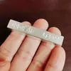 Barras Plateadas Pequeñas Simuladas, Aleación Electroplateada para Imitar Plata 999, Adornos de Plata Chinos al por Mayor, Artesanías Metálicas de Alta Gama