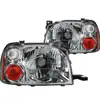 Adecuado para Nissan Paladin Np300 D22 2001-2004 Faro Frontal Negro