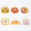 Colgante de Acrílico Serie de Dibujos Animados Pastel Galletas Hamburguesa Colgante Llavero DIY Pendientes Accesorios Colgantes