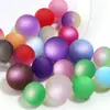 Pulseira de Contas Redondas de Acrílico com Contas Foscas de Olho de Gato Contas Redondas de Olho de Gato Bicolor Acessórios para Joias DIY Contas Soltas