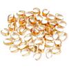 Paquete de 50 colgantes de collar de hierro caliente transfronterizos con hebilla de melón, accesorios de joyería de hierro para bricolaje, venta directa de fábrica