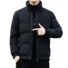 Jaqueta de Algodão de Alta Qualidade com Cabeça de Tigre 150D para Homens, Casaco de Estilo Popular, Corta-vento para Homens e Mulheres, Jaqueta de Algodão Versátil para Negócios de Marca da Moda, Colete Masculino
