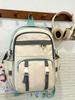 Mochila Retro Workwear Transfronteiriça 2025 Nova Bonita Grande Capacidade Mochila Escolar para Estudantes Mochila Casual Comércio Exterior