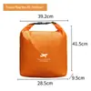 Viagem ao ar livre, grande capacidade, dobrável, conveniente, sacola de viagem para artigos diversos, bolsa de armazenamento para camping e caminhada