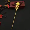 Joias Yingyi DIY Presilha de Cabelo Estilo Ming com Design de Borboleta e Flor, Materiais e Acessórios para Presilha Hanfu Estilo Antigo