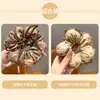 Diadema de Gato Kt para Niñas Scrunchie Cuadros Retro para Moño de Niña Cuerda para el Cabello Bebé Banda de Goma de Alta Elasticidad Hecho a Medida