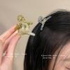 Grampo de cabelo pequeno de alta qualidade para franja e lateral da testa com cabeça de princesa feminina, letras, pequeno prendedor de cabelo, acessórios de cabelo elegantes estilo Mori