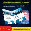 Envelope Atacado Design de Impressão Empresa Envelope de Livro Ilustrado Envelope de Contrato Publicidade Publicidade Arquivo Bolsa Conjunto de Livros Coloridos