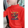 Ropa interior térmica de felpa cepillada para niños, cuello semi-alto, cálida para niños, top para bebé Otoño/Invierno, versátil para Otoño, ropa interior casual