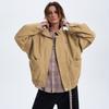 Jaqueta de Trabalho Estilo Celeiro Masculina Primavera e Outono Estilo Americano Retro Solta Casual Bomber Moda Jaqueta de Voo
