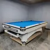 Mesa de Billar Inglesa Sexta Generación Bola Nueve Bola Ocho Piedra Azul Acero Amortiguadores Mármol Estándar para Adultos Fabricante Transfronterizo