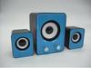 Computadora de escritorio portátil teléfono móvil mini estéreo subwoofer multimedia portátil altavoz pequeño 2.1 Comercio exterior neutral